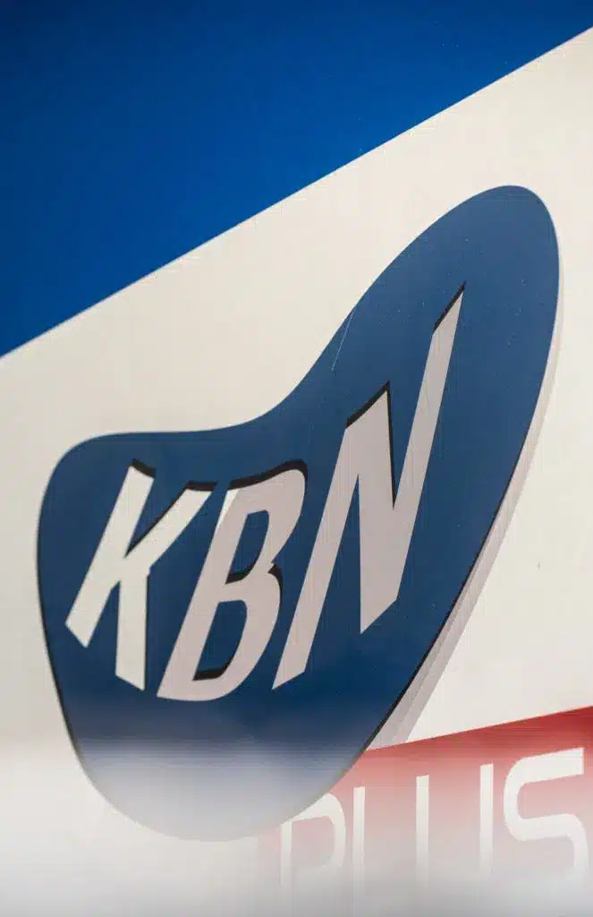 Zu sehen ist das Firmenloge der Firma KBN